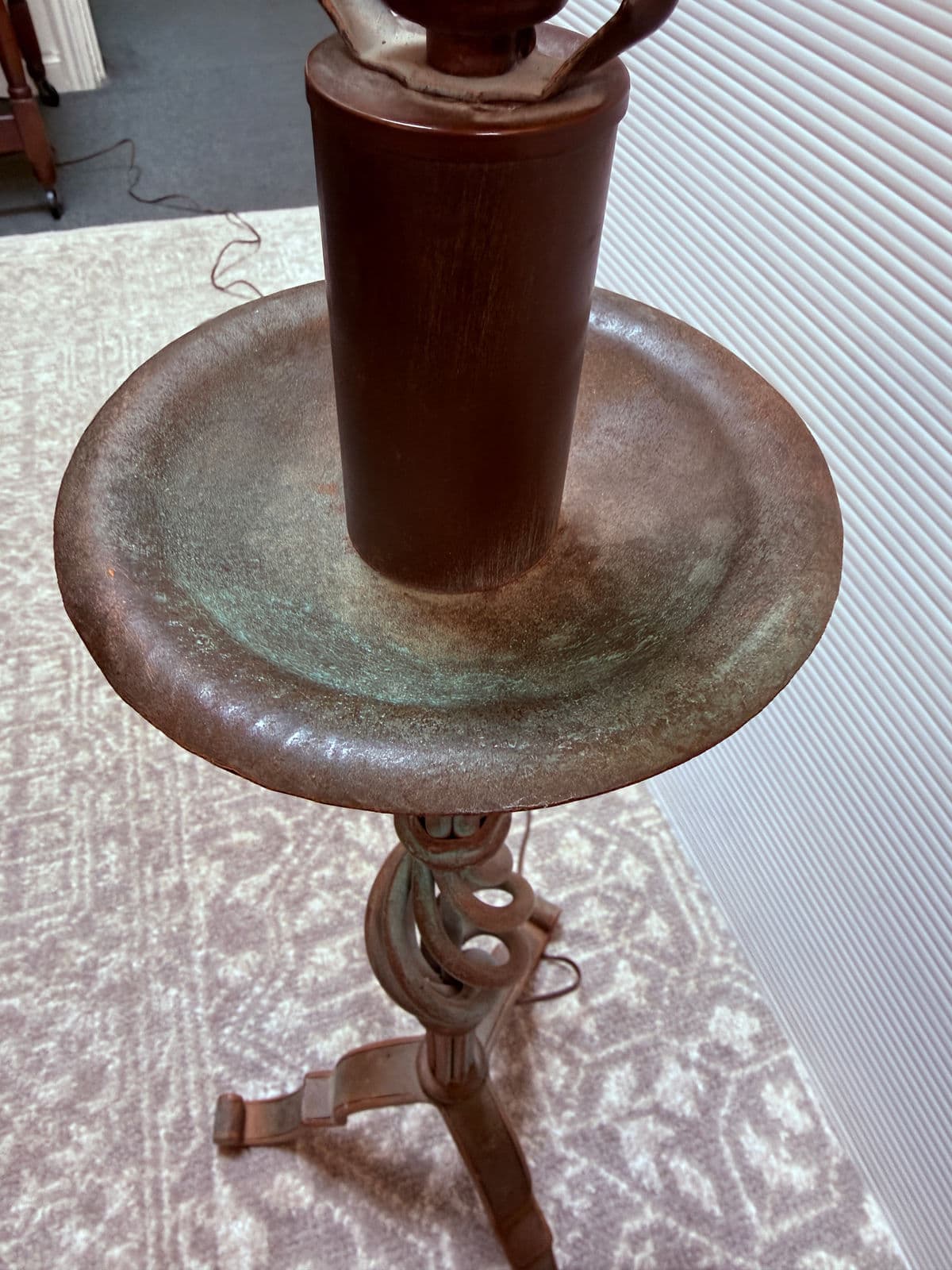 Sunrise Home Spanish Revival Aged Brass Patina Table Lamp - Thumbnail 13
