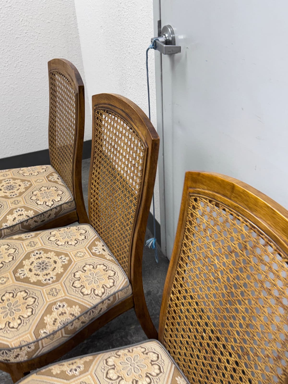 Drexel Heritage Accolade Collection Cane Back Dining Side Chairs, Set of Four - Thumbnail 5