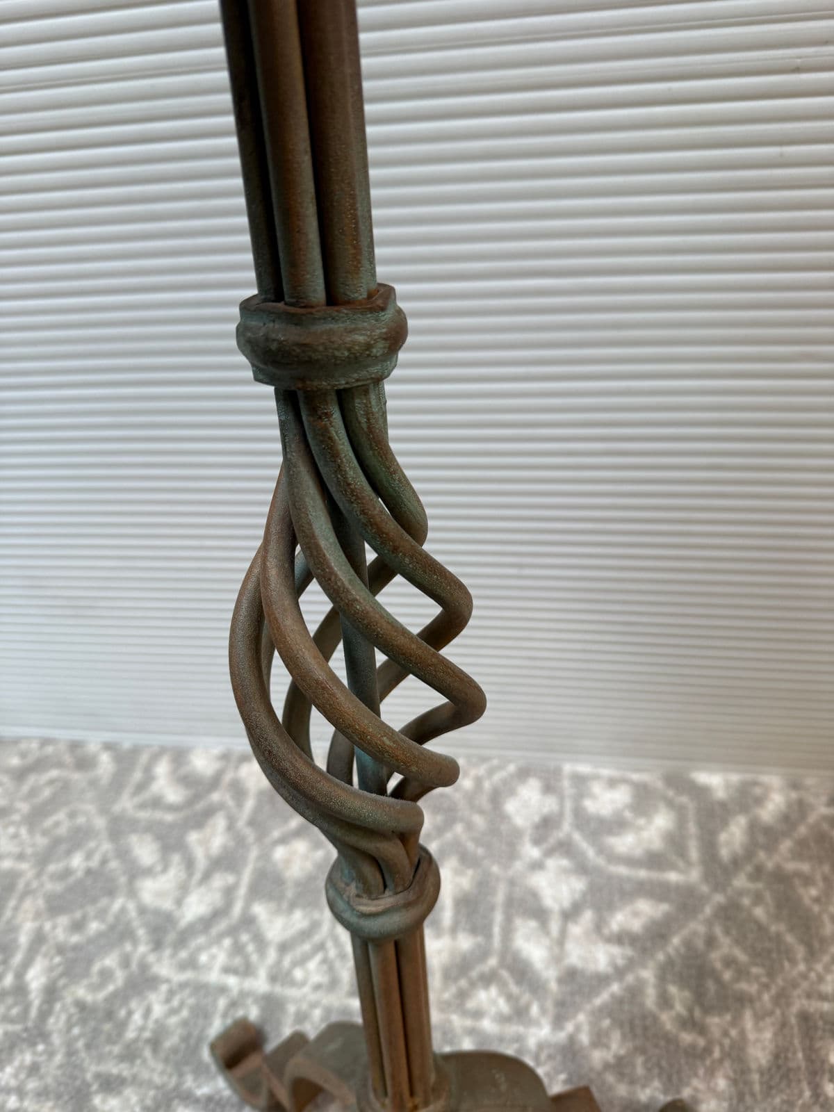 Sunrise Home Spanish Revival Aged Brass Patina Table Lamp - Thumbnail 10