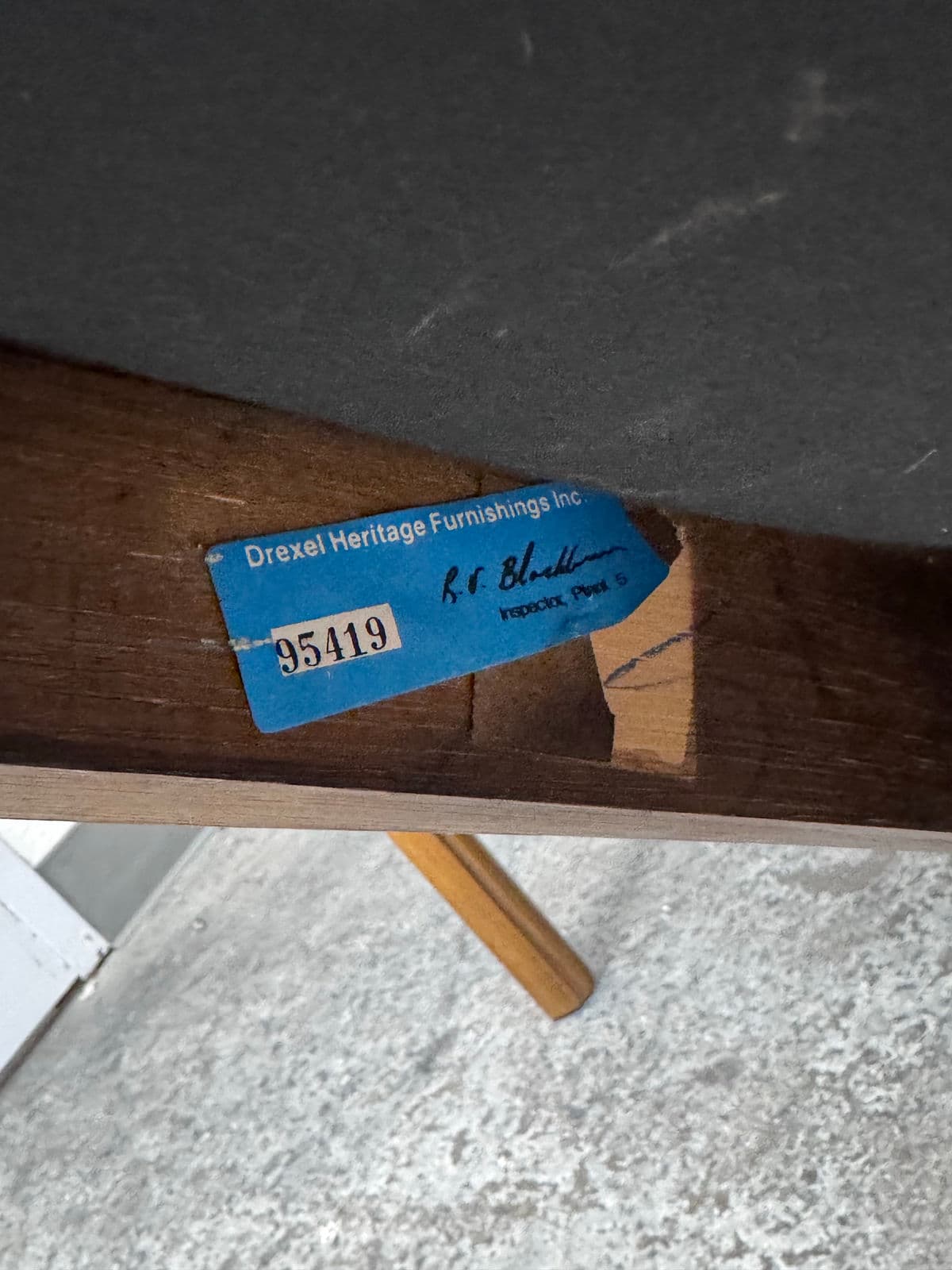 Drexel Heritage Accolade Collection Cane Back Dining Side Chairs, Set of Four - Thumbnail 8