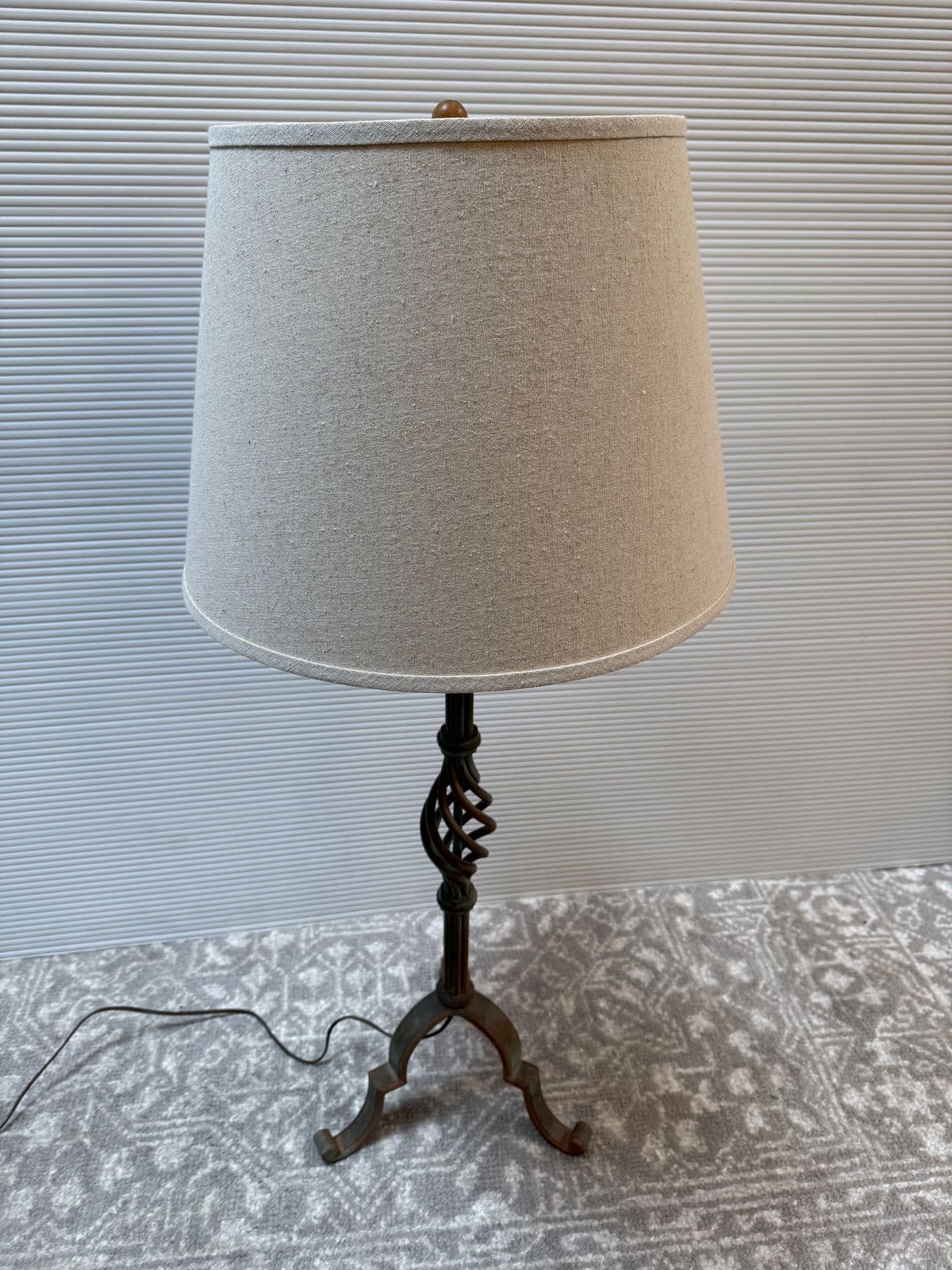 Sunrise Home Spanish Revival Aged Brass Patina Table Lamp - Thumbnail 3