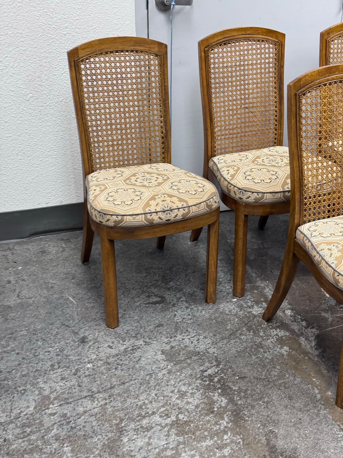 Drexel Heritage Accolade Collection Cane Back Dining Side Chairs, Set of Four - Thumbnail 11