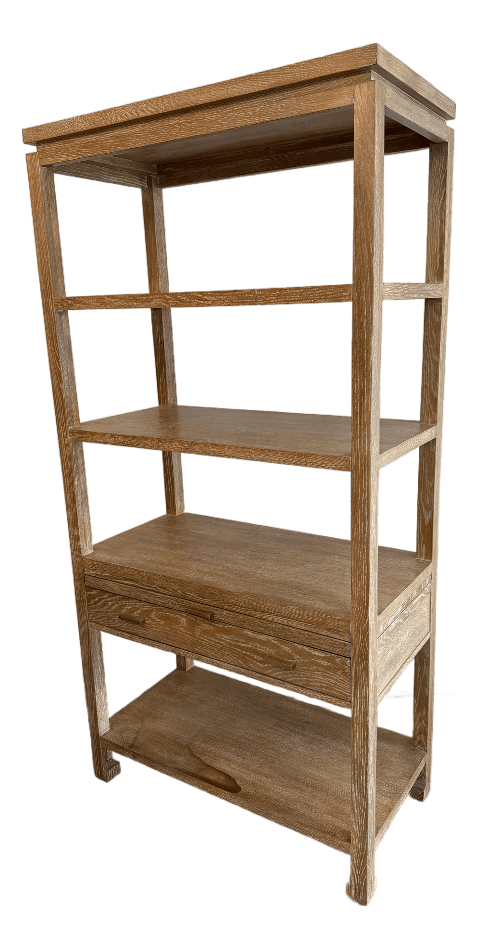 Serena & Lily Reese Bookcase + Pullout Shelf - Thumbnail 2