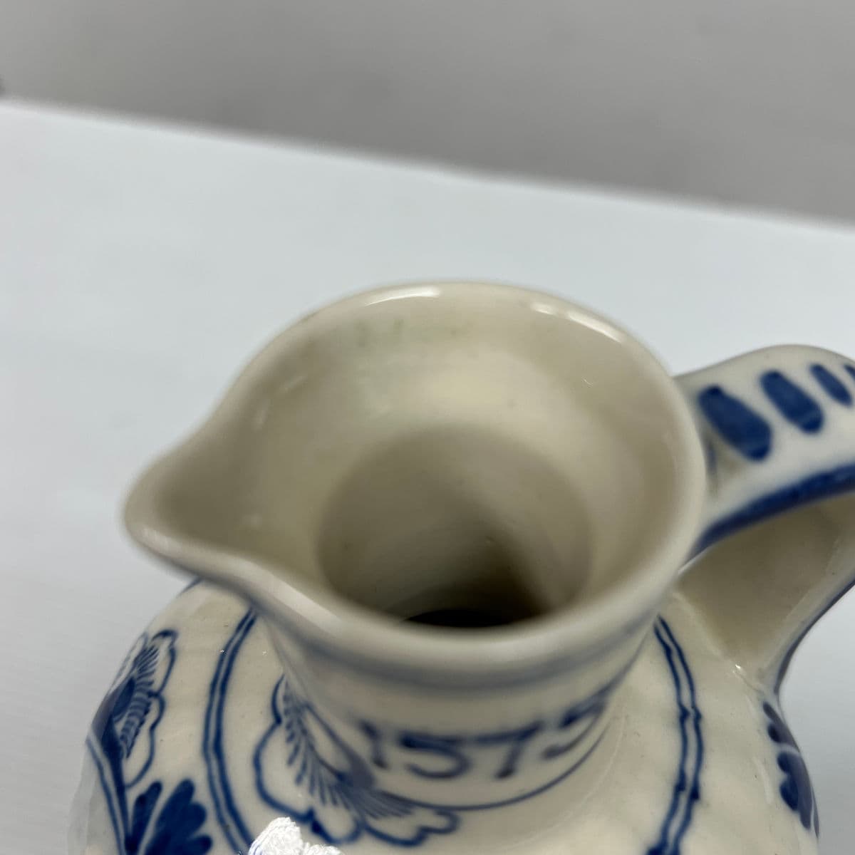 Vintage Ervin Lucas Bols Delft Blue Decanter Jug - Thumbnail 13