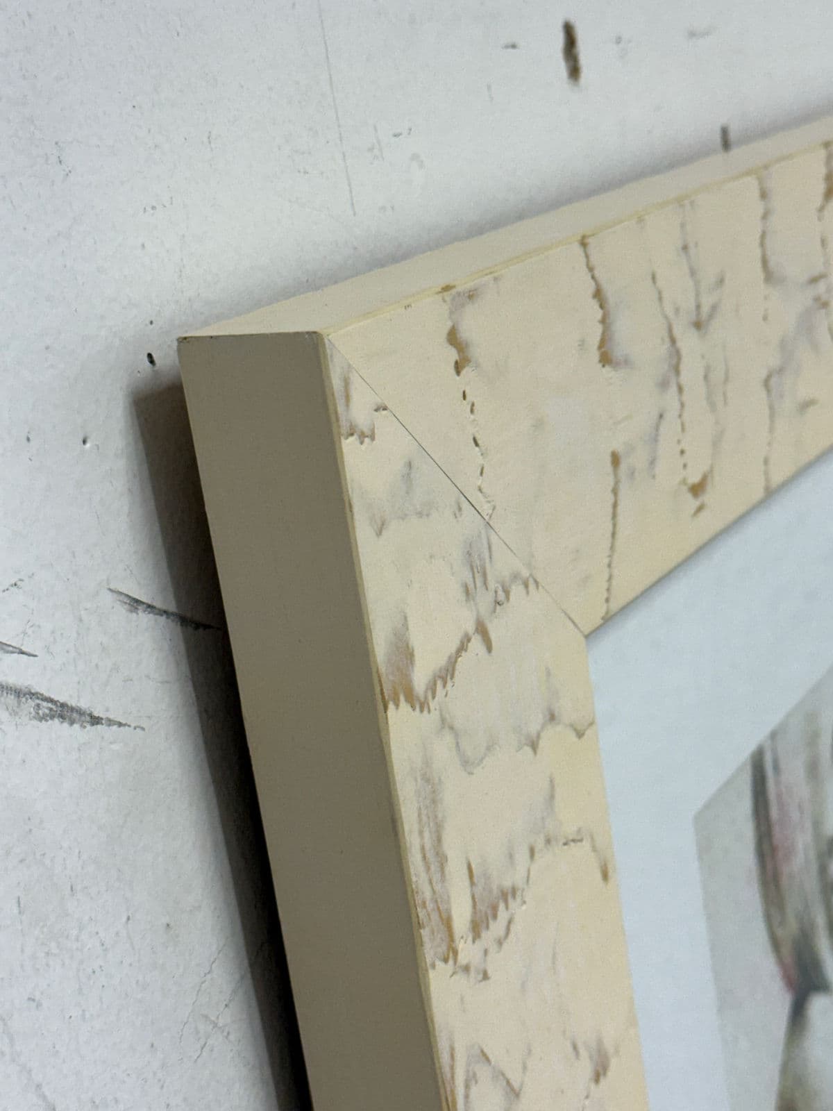 Portrait of Woman With Paisley Overlay, Framed - Thumbnail 6