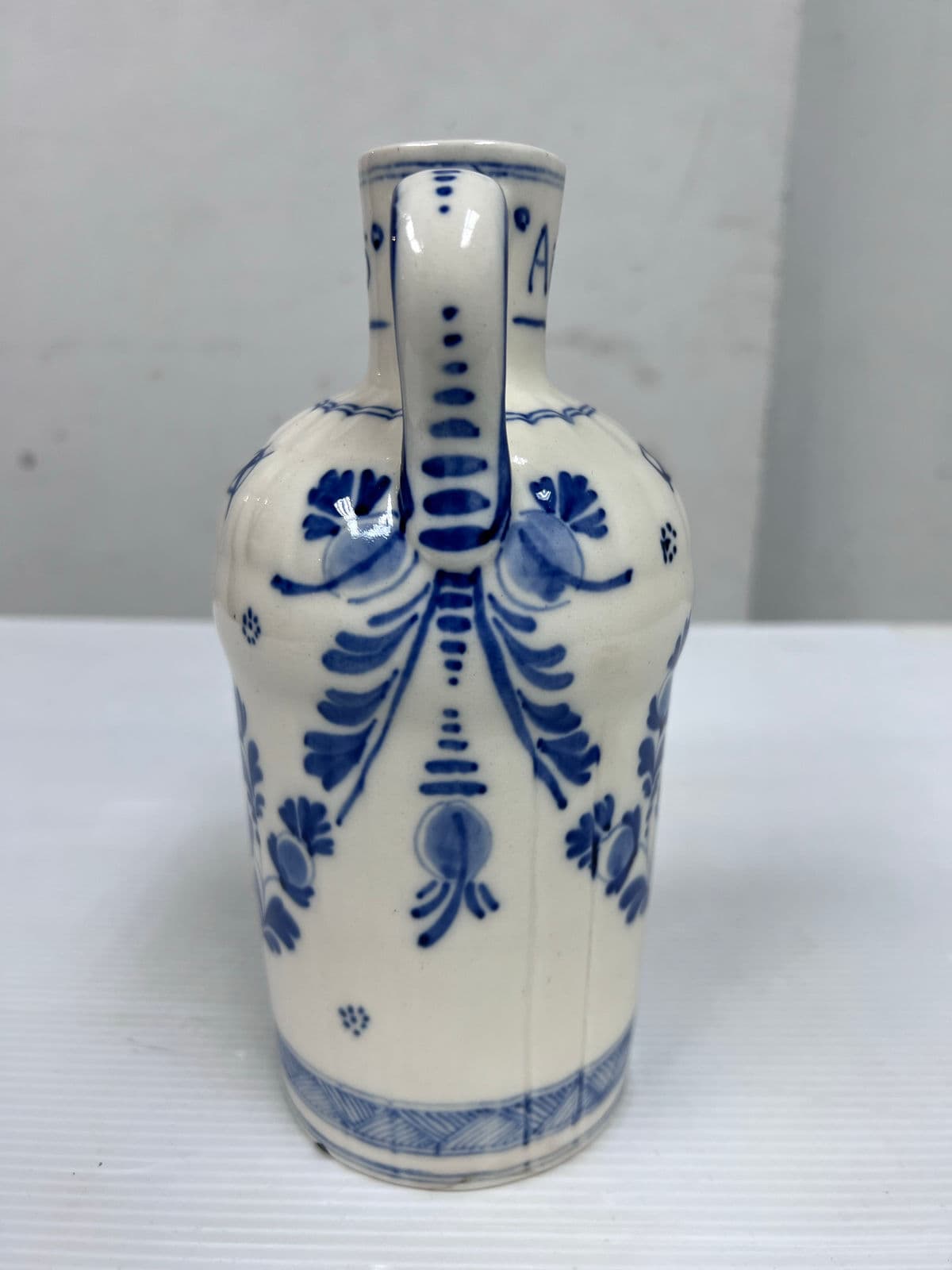 Vintage Ervin Lucas Bols Delft Blue Decanter Jug - Thumbnail 6