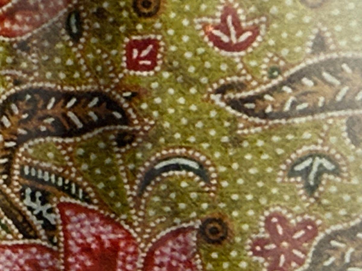 Portrait of Woman With Paisley Overlay, Framed - Thumbnail 10