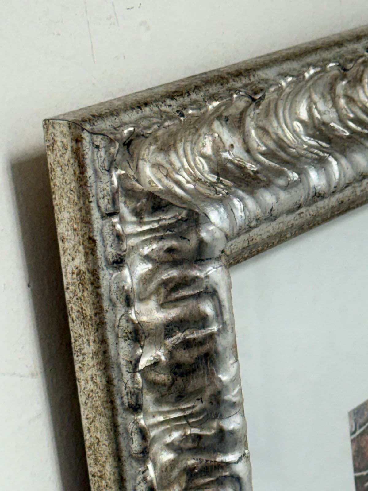 Color Photograph of Leather Tooled Saddle, Framed - Thumbnail 6