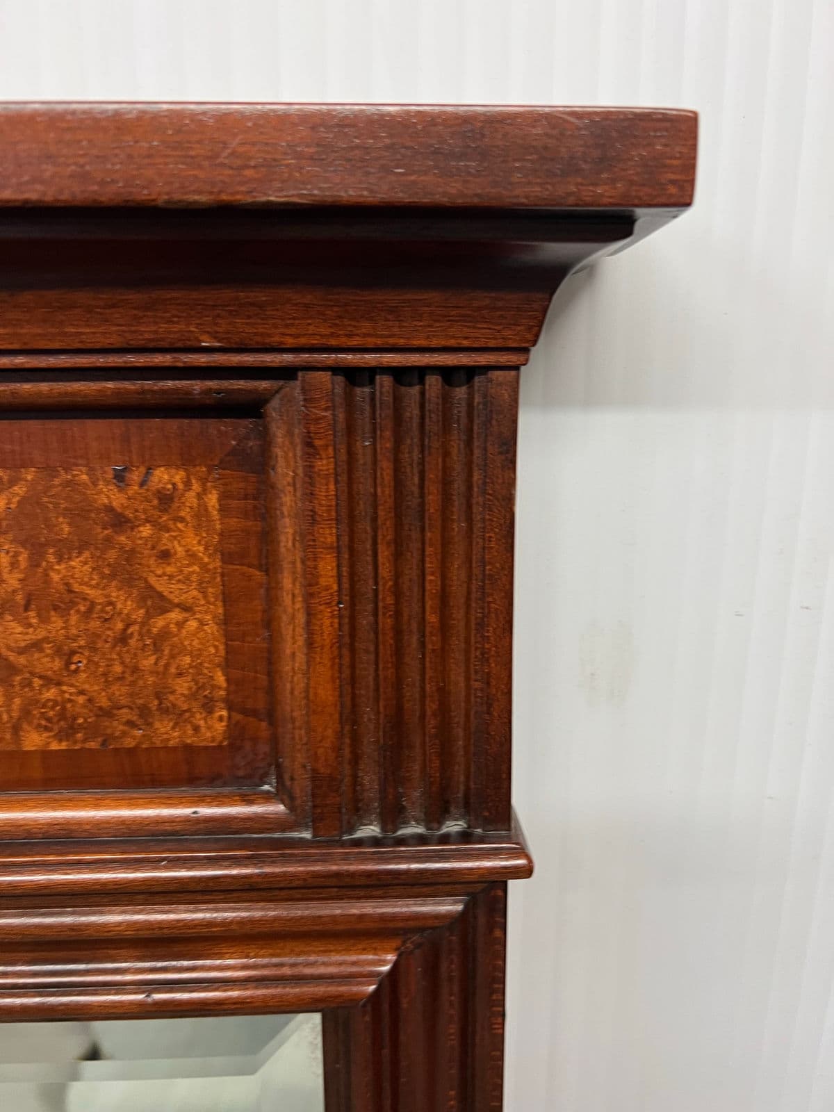 Hekman Furniture Burled Wood Wall Mirror - Thumbnail 10