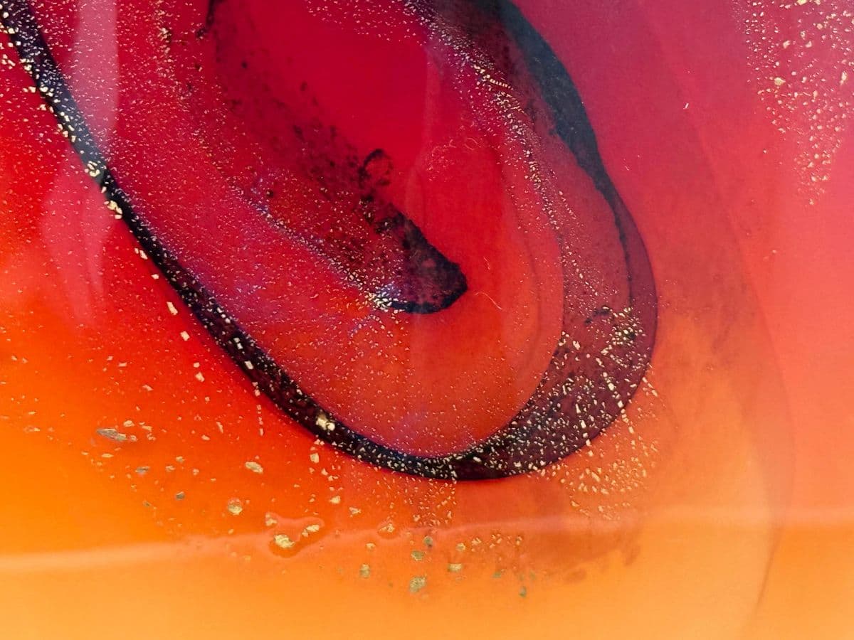 Nicholas Cash Nourot Hand-Blown Art Glass Vase - Thumbnail 8