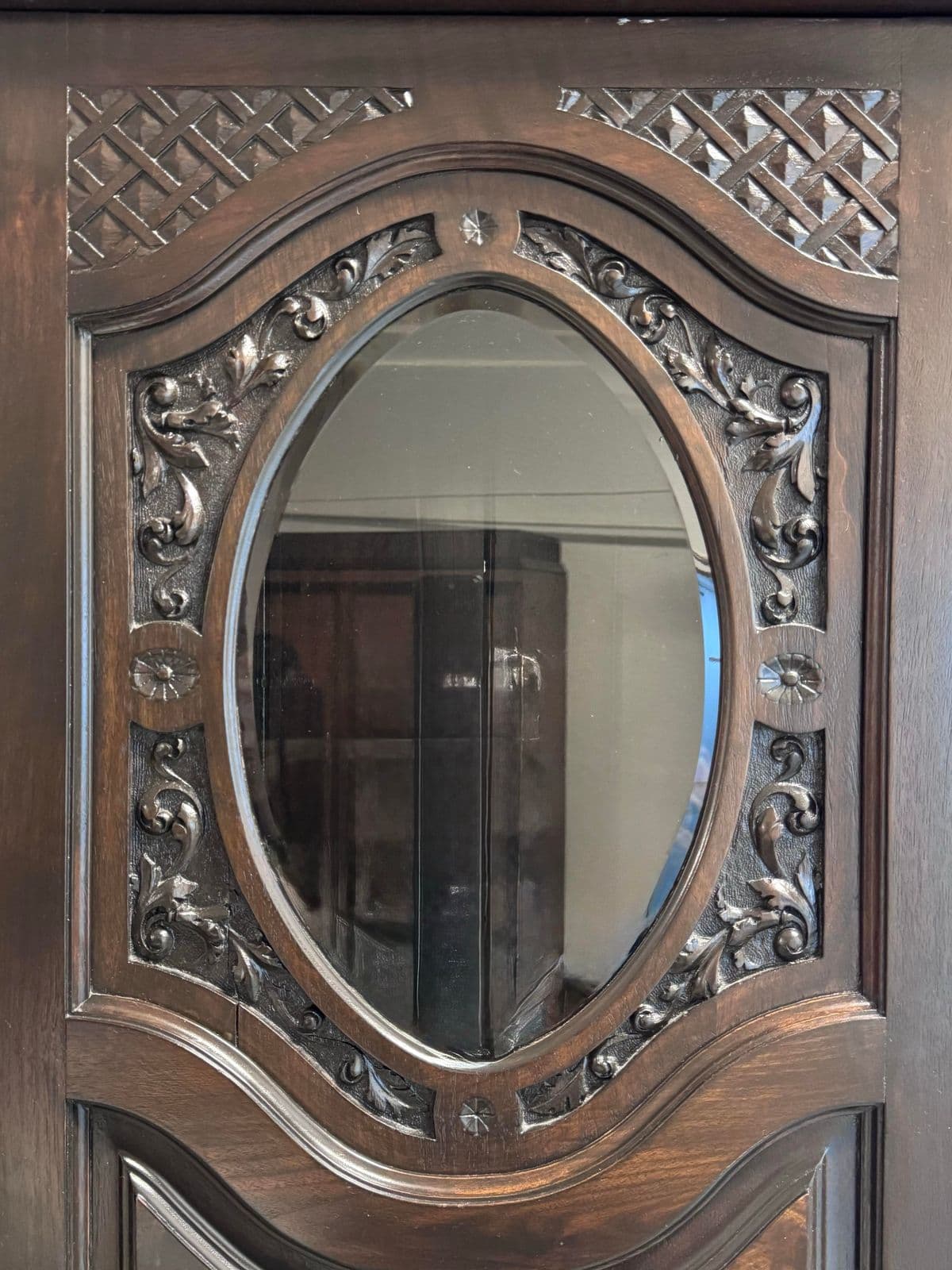 Antique Modular Double Mirror Wardrobe - Thumbnail 9