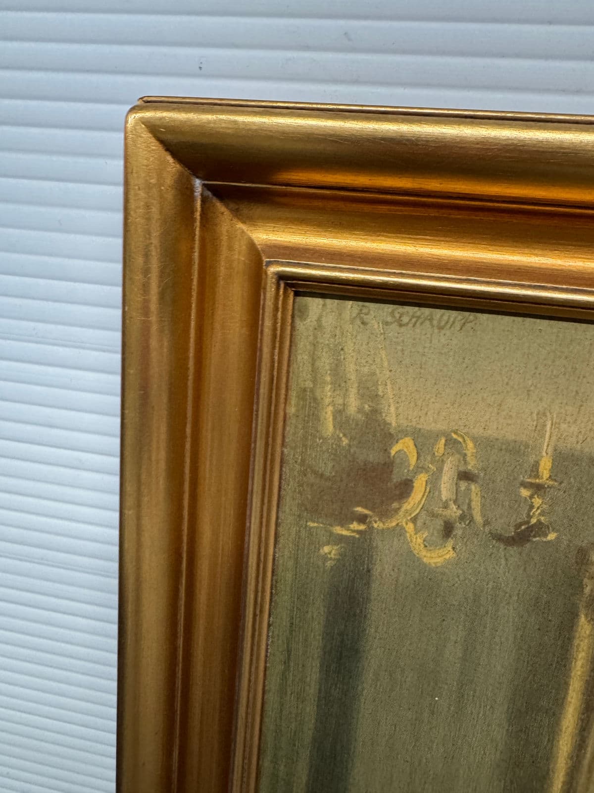 Richard Schaupp "The Adagio" Reproduction Painting, Framed - Thumbnail 12