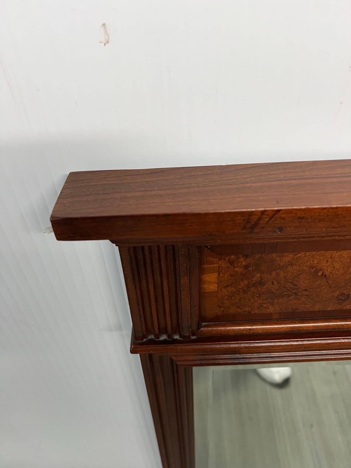 Hekman Furniture Burled Wood Wall Mirror - Thumbnail 12