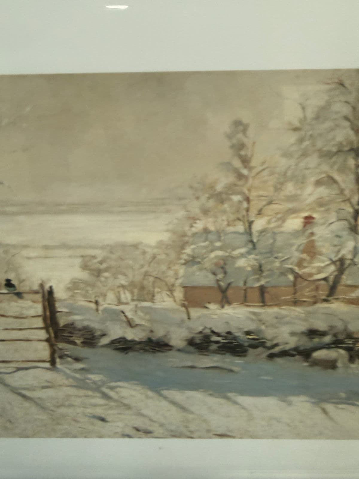 Claude Monet "Adolph in Garden" + "The Magpie" Reproduction Prints, Set of Two - Thumbnail 7