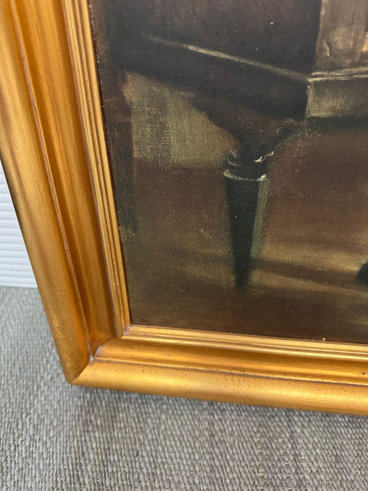 Richard Schaupp "The Adagio" Reproduction Painting, Framed - Thumbnail 11