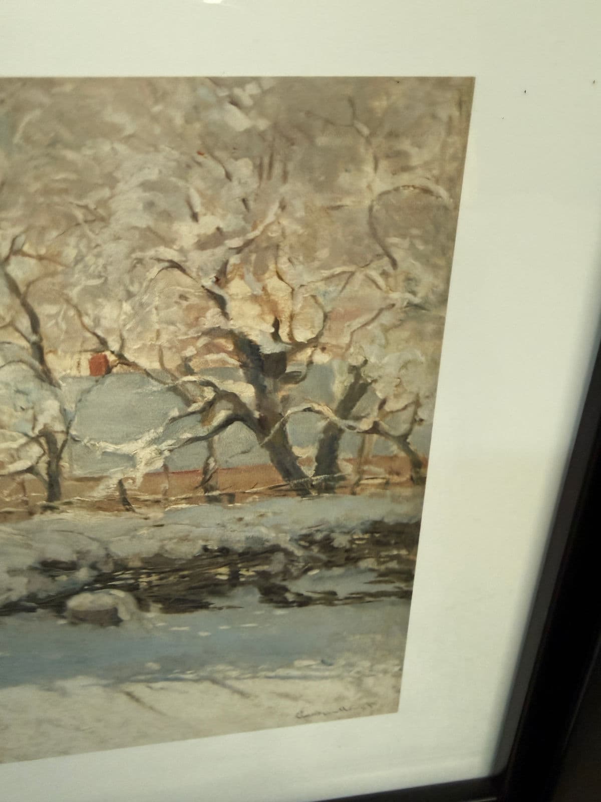 Claude Monet "Adolph in Garden" + "The Magpie" Reproduction Prints, Set of Two - Thumbnail 10