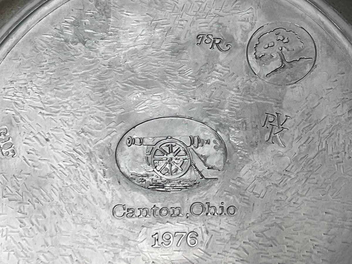 200 Year Anniversary the Great American Revolution Pewter Plates, Set of Six - Thumbnail 13