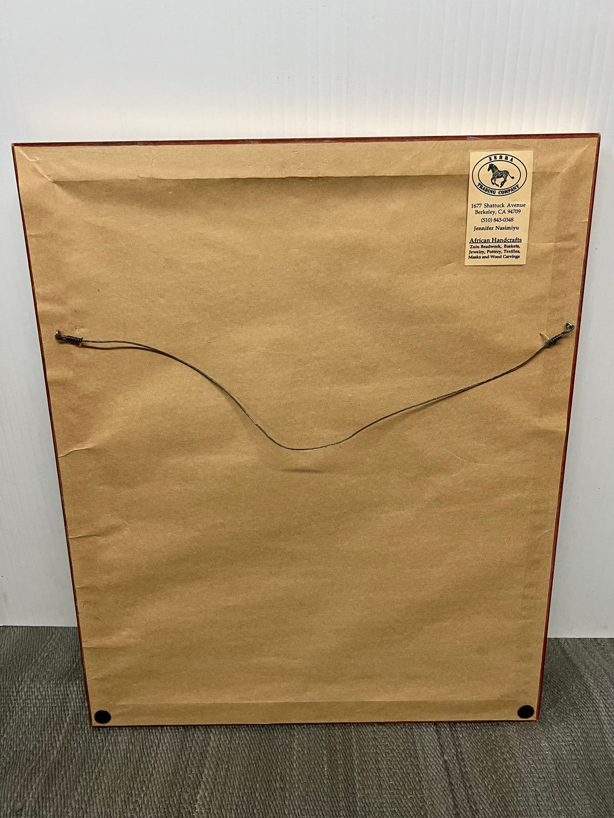 Selma Joyce Glass "Exotic Lady" Limited Edition Print Edition 74 of 1700, Signed - Thumbnail 7