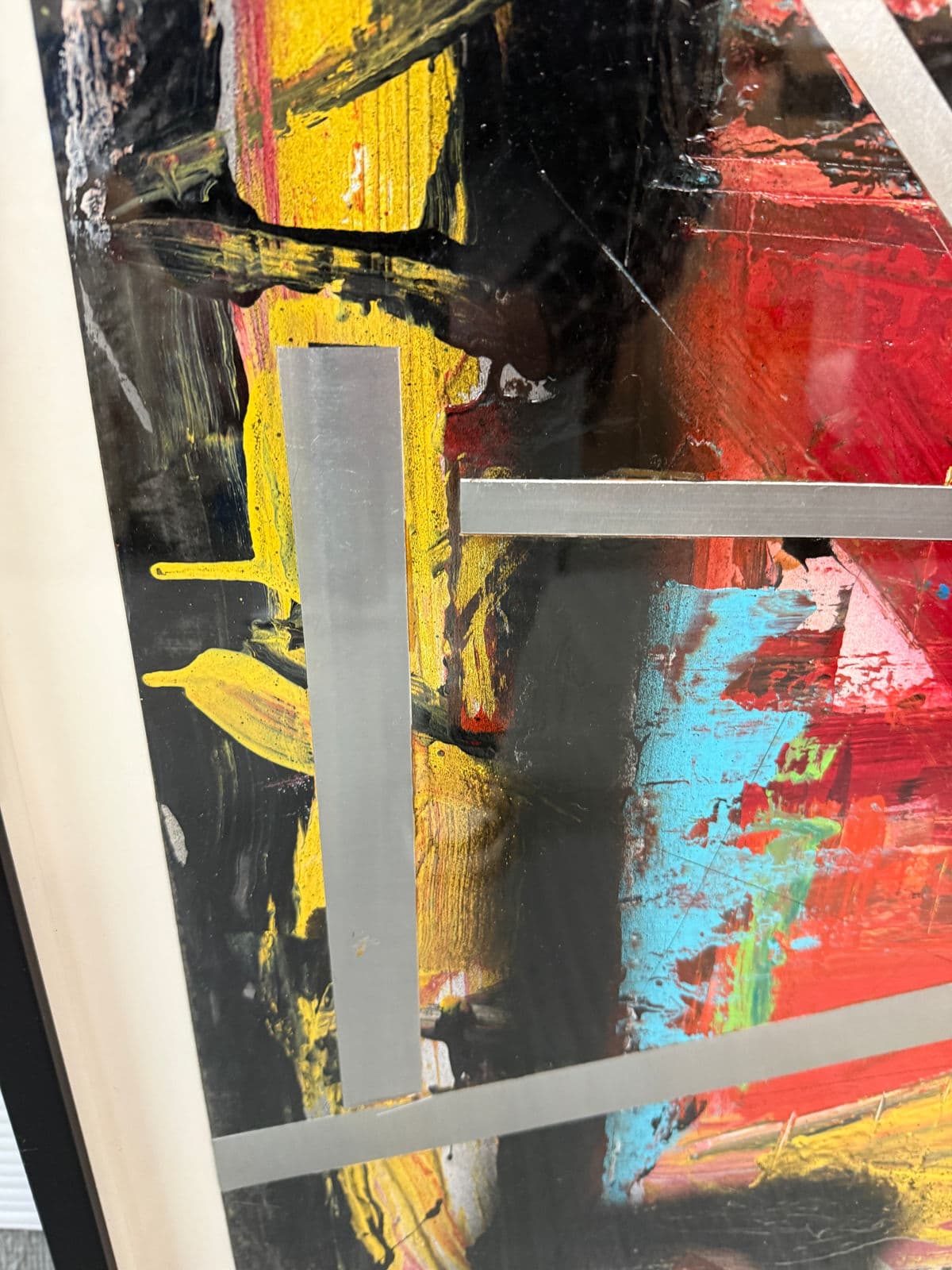 Contemporary Abstract Mixed Media Original Artwork, Unsiged - Thumbnail 12