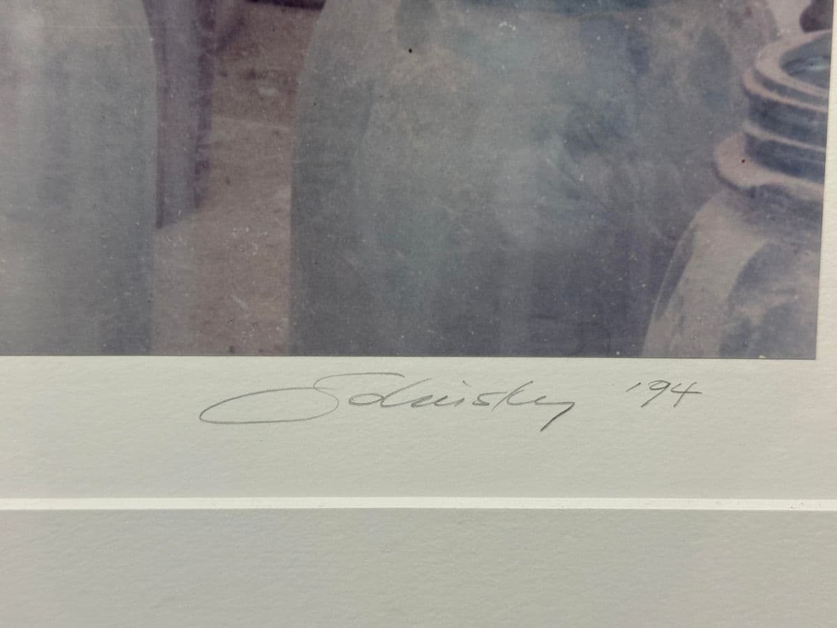 Circa 1994 Steve Solinsky "Bottles in a Window" LTD Edition 15 of 200 Photograph, Signed - Thumbnail 4