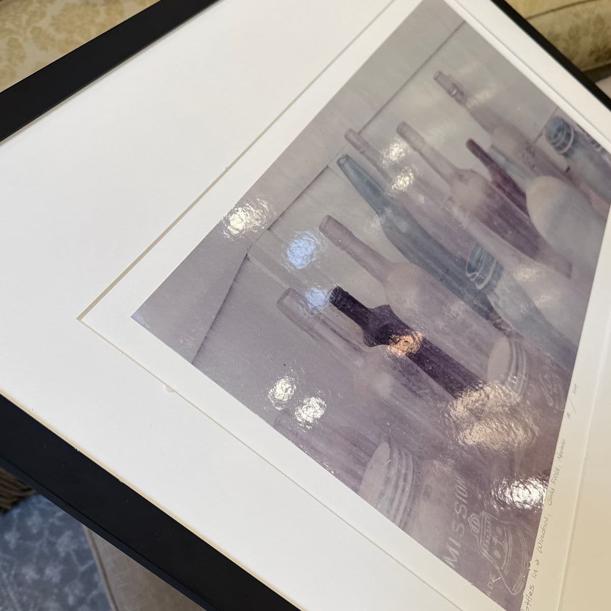 Circa 1994 Steve Solinsky "Bottles in a Window" LTD Edition 15 of 200 Photograph, Signed - Thumbnail 10