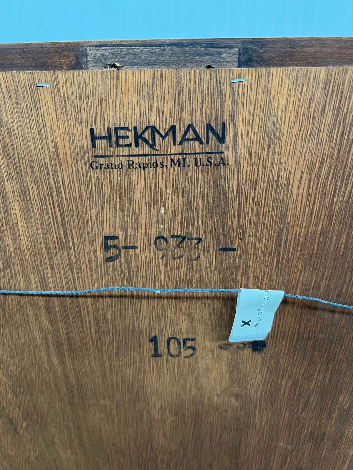 Hekman Furniture Burled Wood Wall Mirror - Thumbnail 11