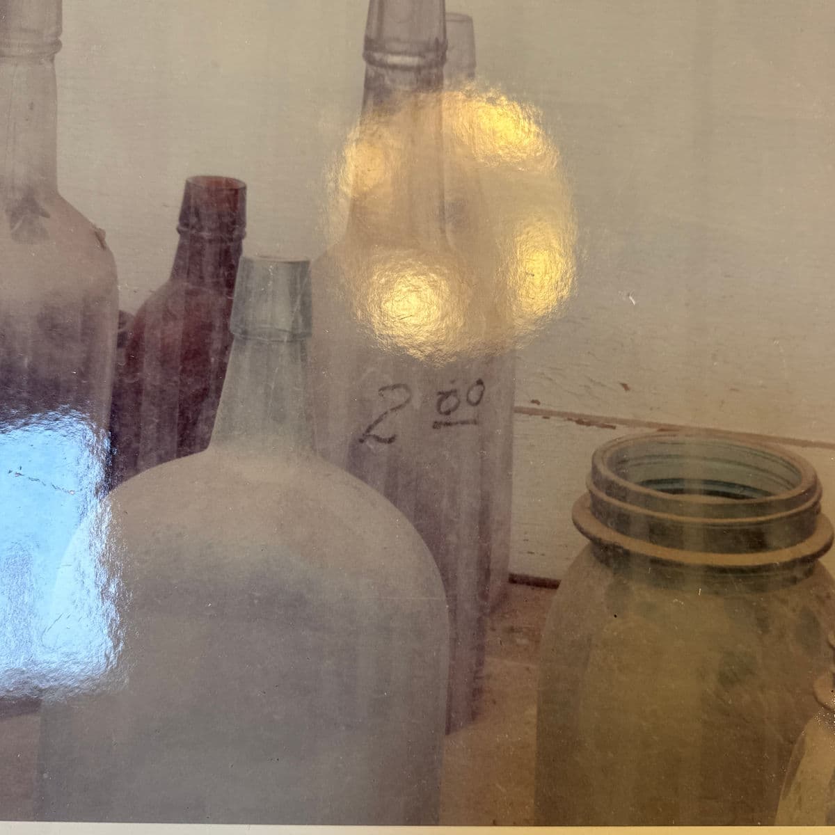 Circa 1994 Steve Solinsky "Bottles in a Window" LTD Edition 15 of 200 Photograph, Signed - Thumbnail 11