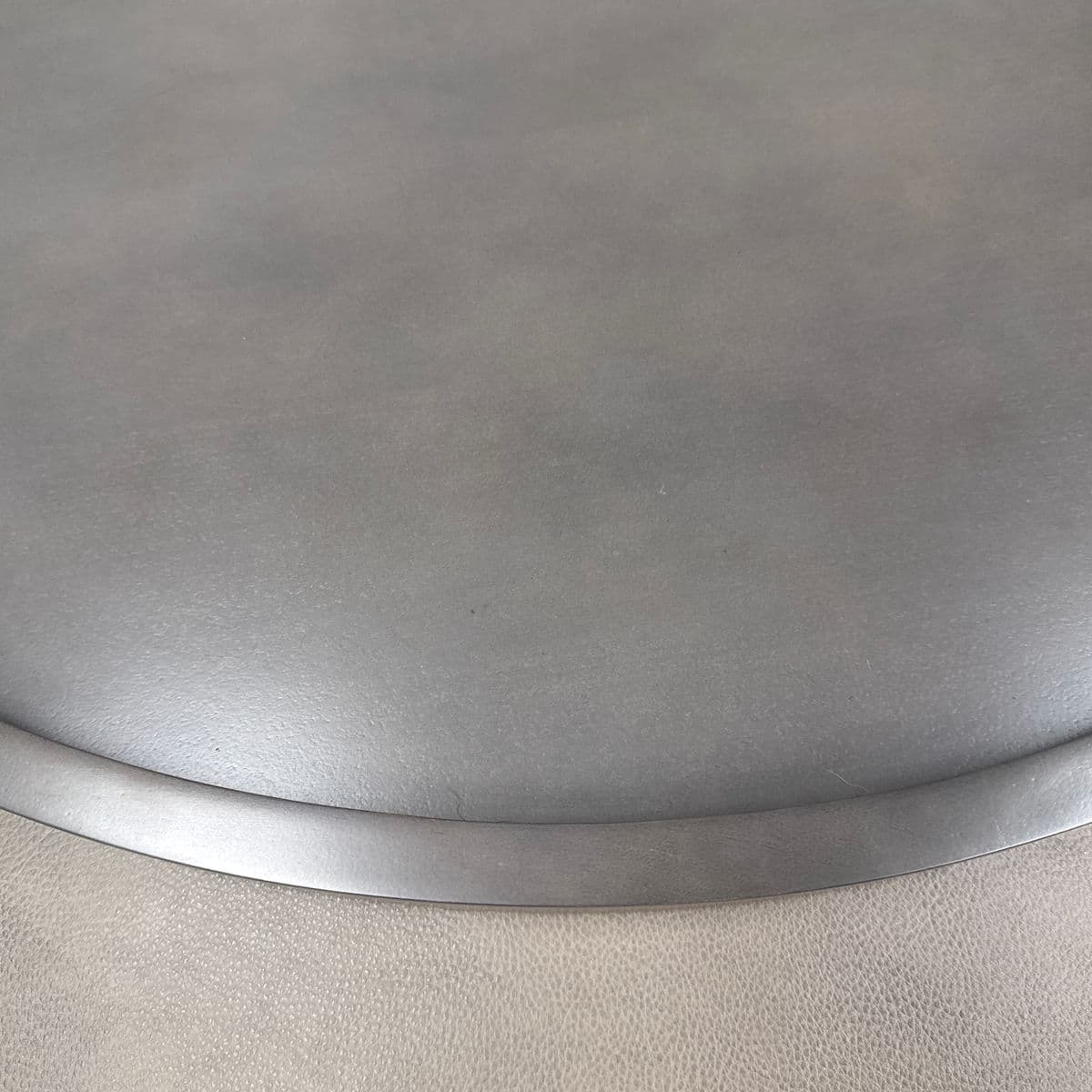 Thayer Coggin Clip Leather Ottoman + Tray Set - Thumbnail 13