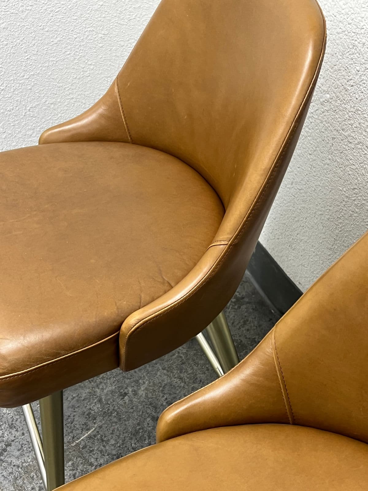 West Elm Mid Century Swivel Counter Stools, Pair - Thumbnail 11