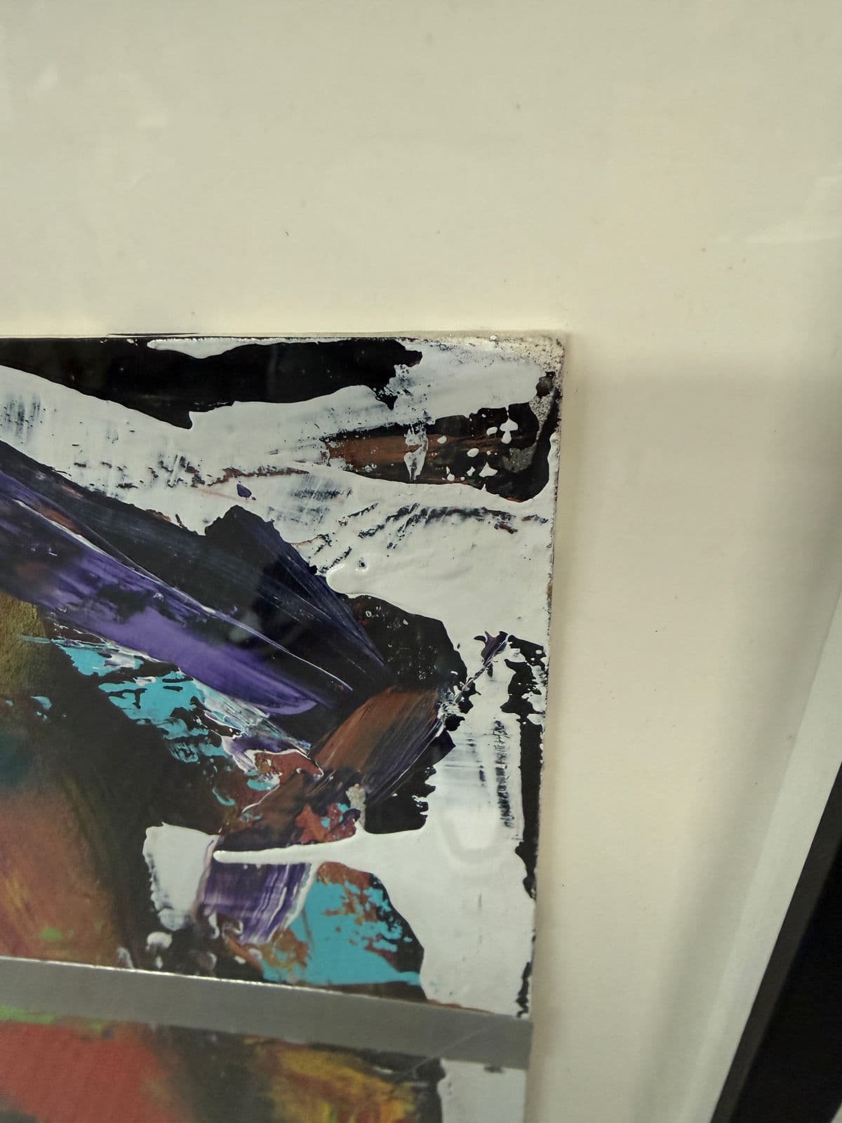 Contemporary Abstract Mixed Media Original Artwork, Unsiged - Thumbnail 8