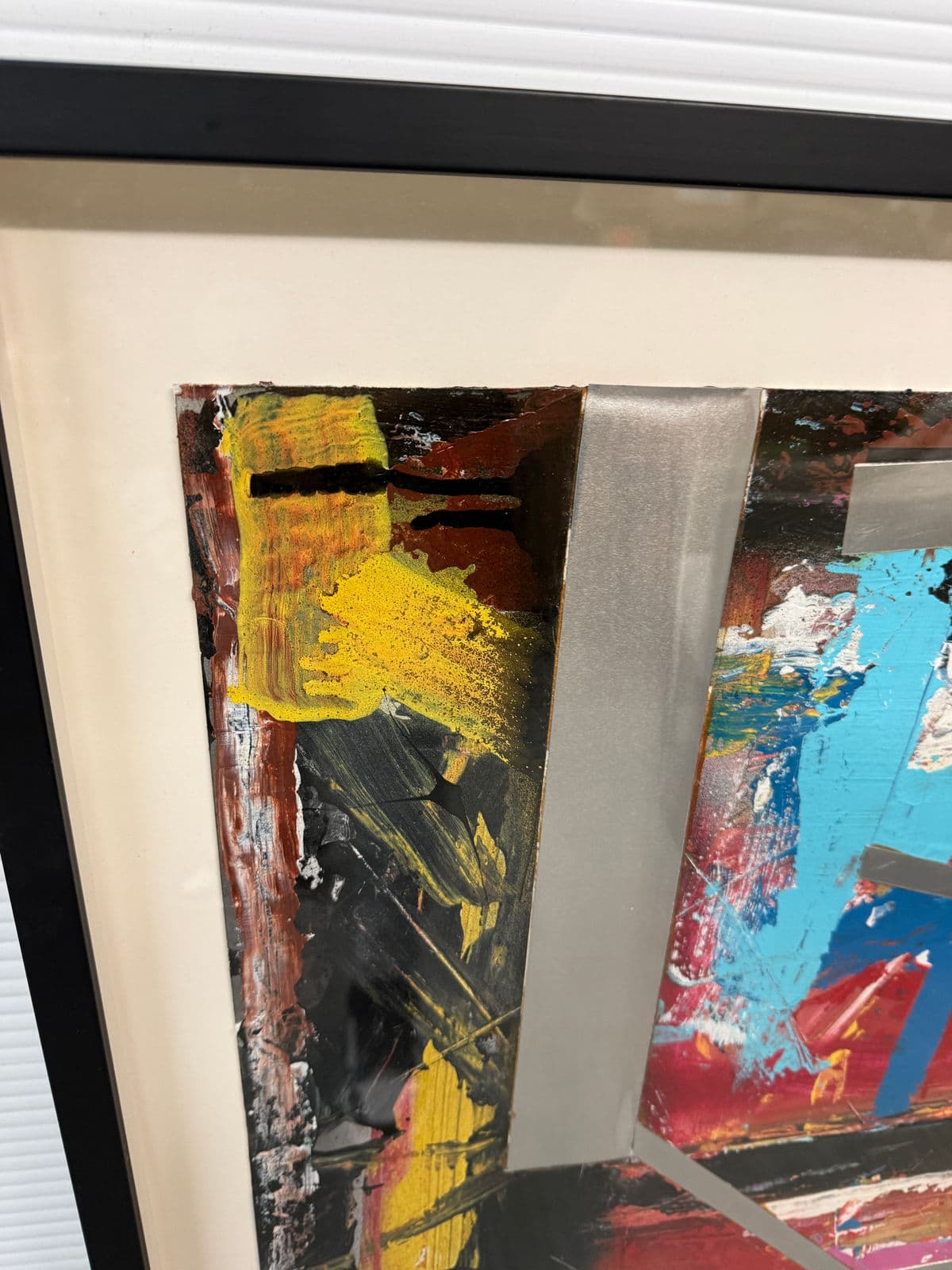 Contemporary Abstract Mixed Media Original Artwork, Unsiged - Thumbnail 11