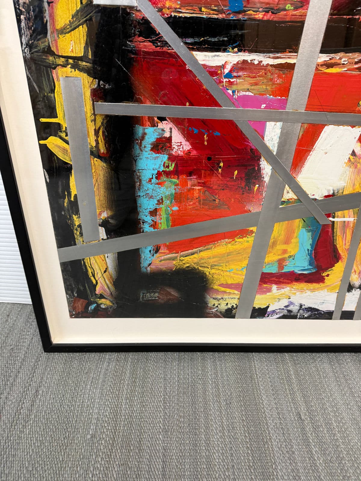 Contemporary Abstract Mixed Media Original Artwork, Unsiged - Thumbnail 6