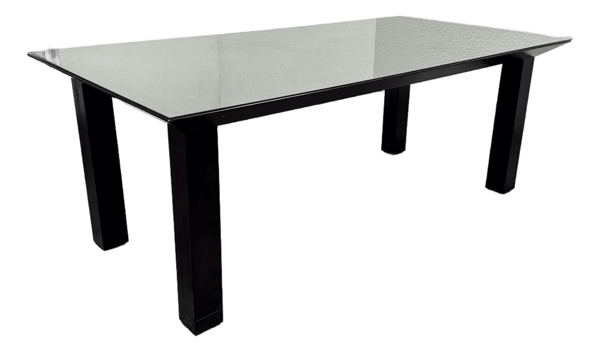 Conde House Ohashi Table + Granite Inlay + Glass Top - Thumbnail 2