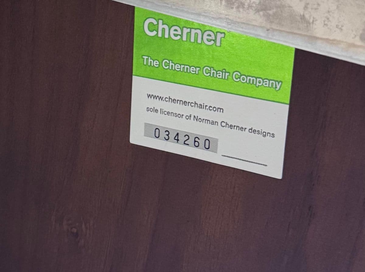 Cherner Chair Company Walnut Counter Stool - Thumbnail 4