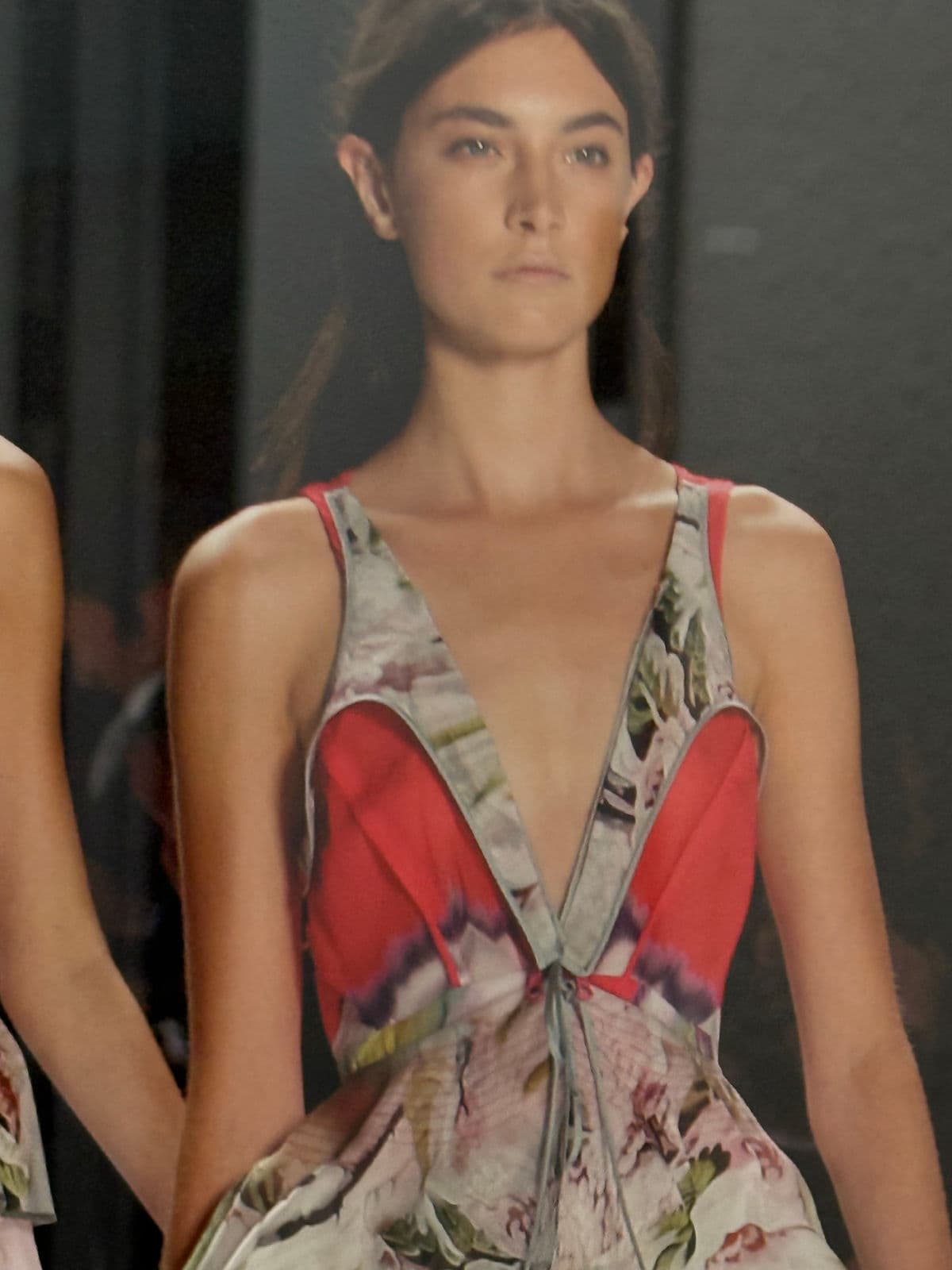 Vera Wang Spring/Summer Collection Fashion Show Print, Framed - Thumbnail 7