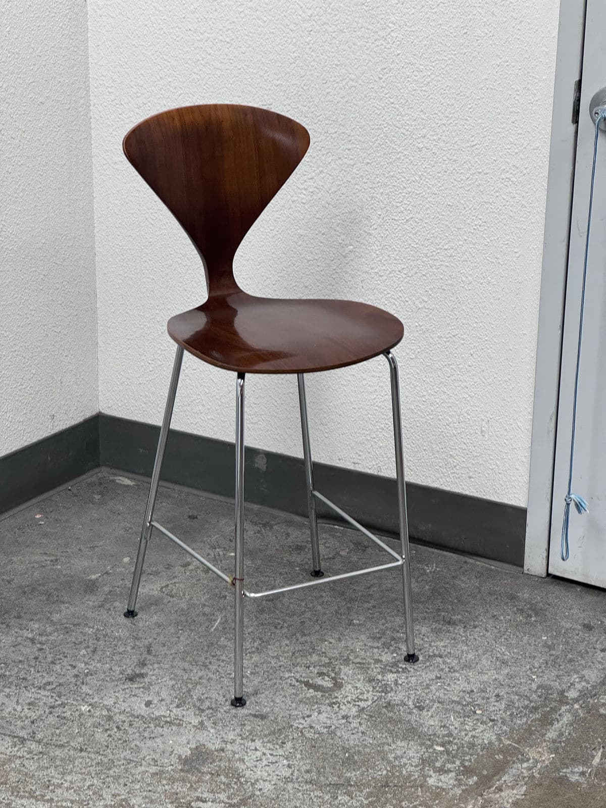 Cherner Chair Company Walnut Counter Stool - Thumbnail 7