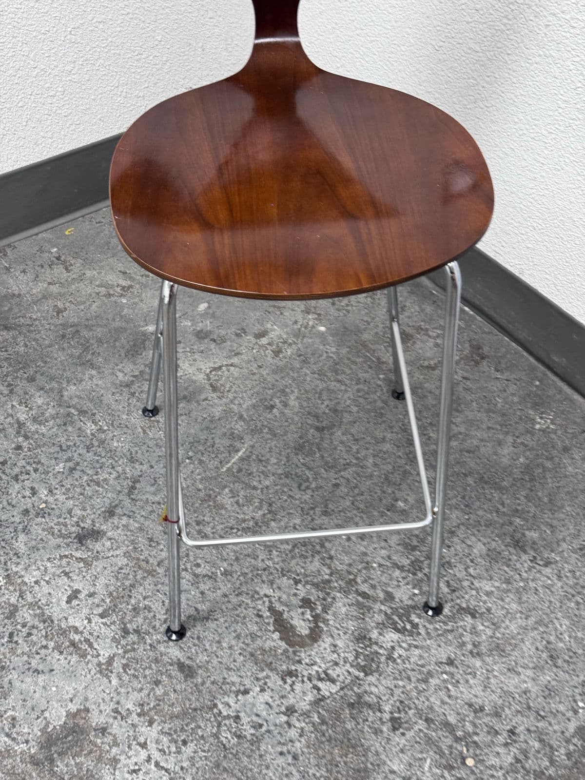 Cherner Chair Company Walnut Counter Stool - Thumbnail 9