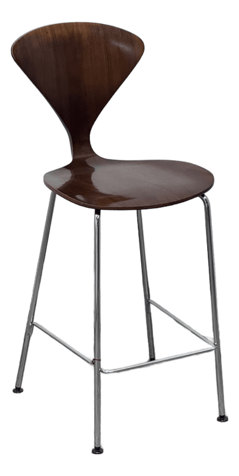 Cherner Chair Company Walnut Counter Stool - Thumbnail 2