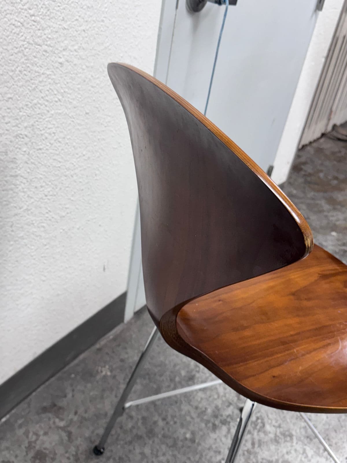 Cherner Chair Company Walnut Counter Stool - Thumbnail 6