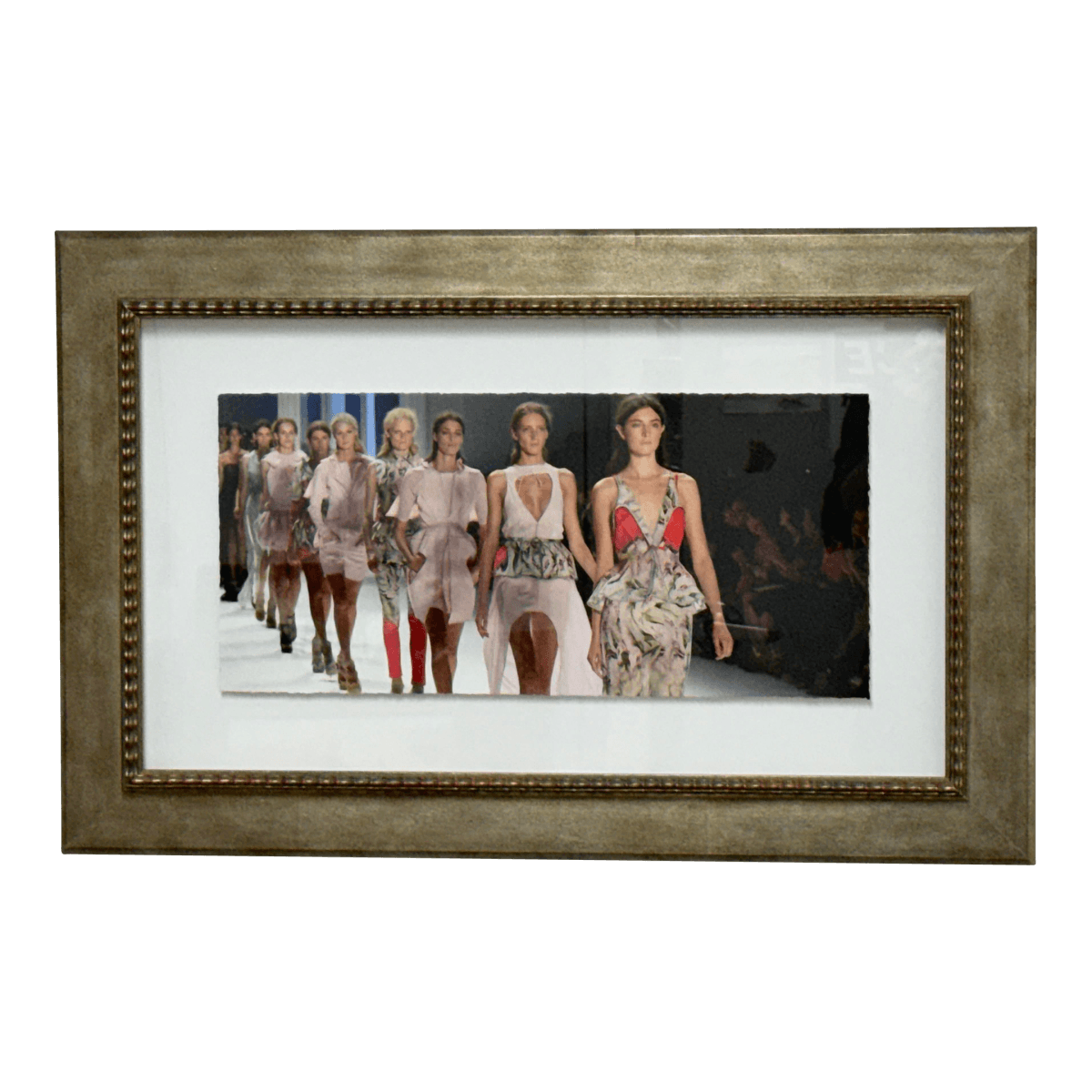 Vera Wang Spring/Summer Collection Fashion Show Print, Framed - Thumbnail 2