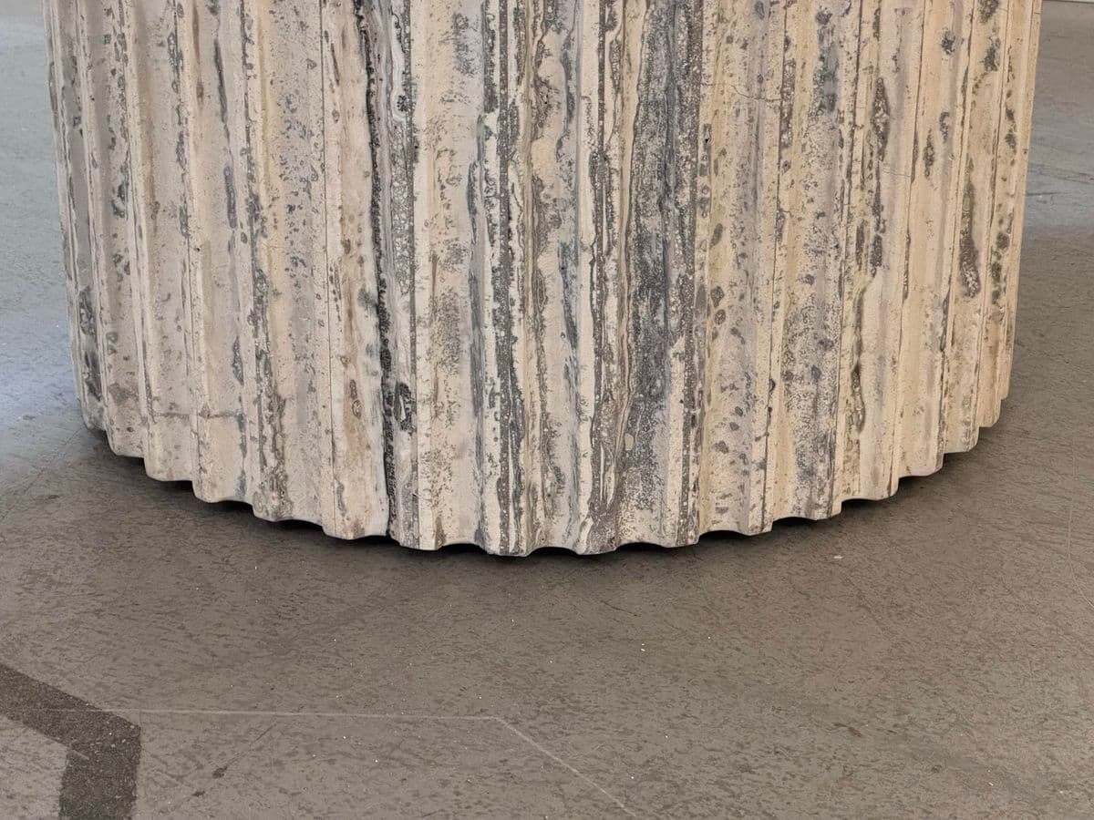 Universal Furniture Modern Meadow White Travertine Dining Table - Thumbnail 13