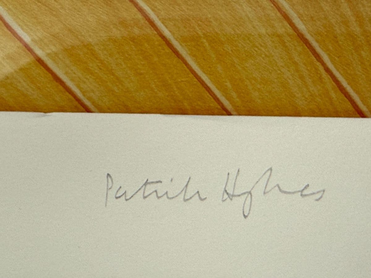 Circa 2003 Patrick Hughes "Shutters" Original Art Work, Signed - Thumbnail 4