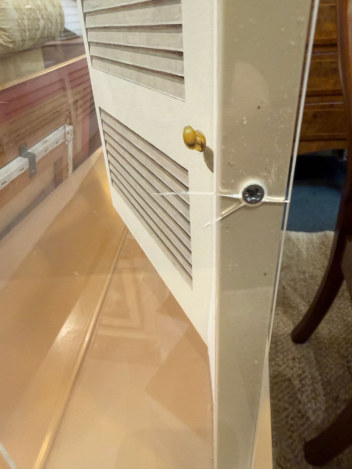 Circa 2003 Patrick Hughes "Shutters" Original Art Work, Signed - Thumbnail 11