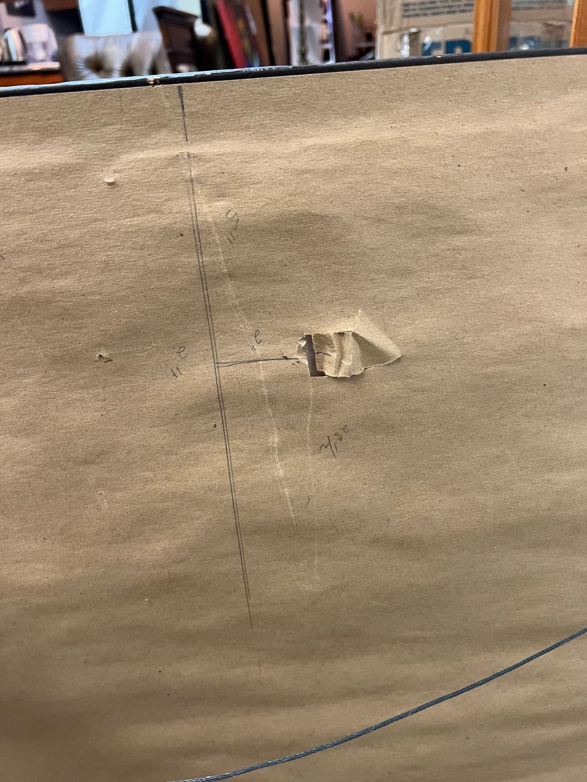 Vintage Collection of African Figures, Mounted and Framed - Thumbnail 5