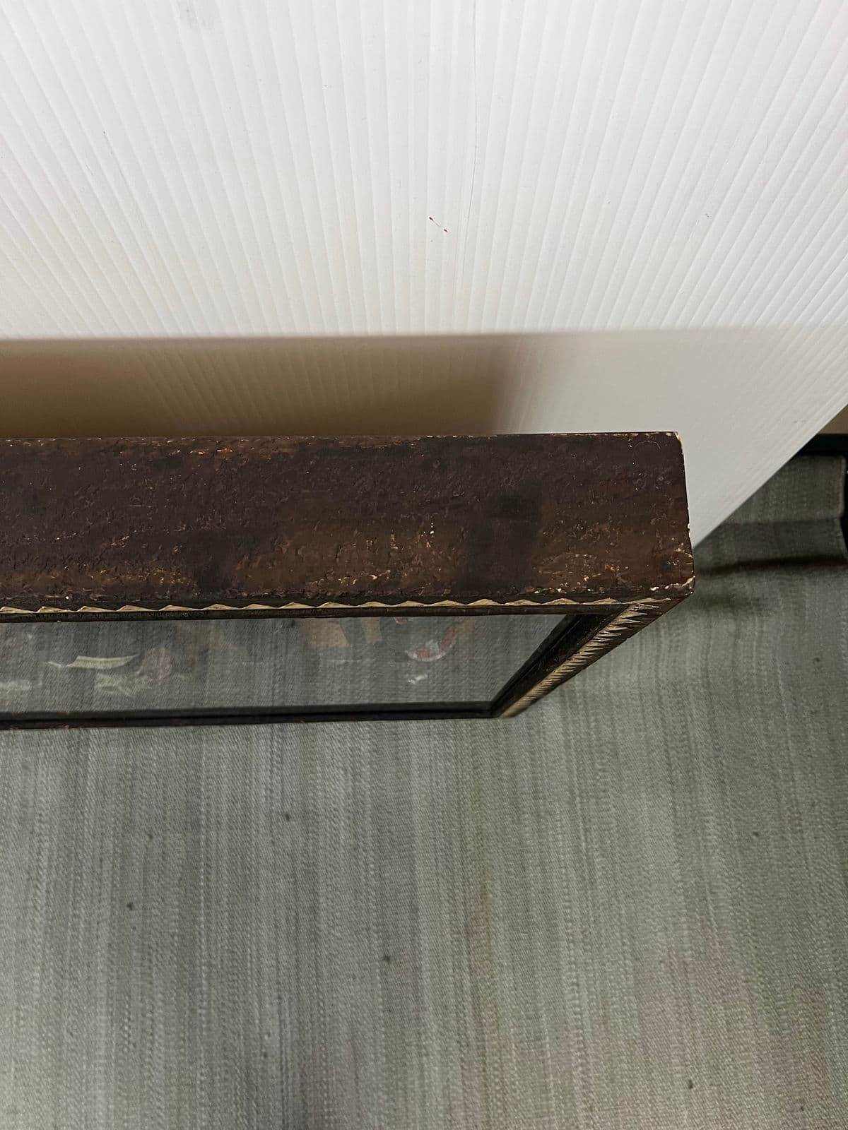 Vintage Collection of African Figures, Mounted and Framed - Thumbnail 7