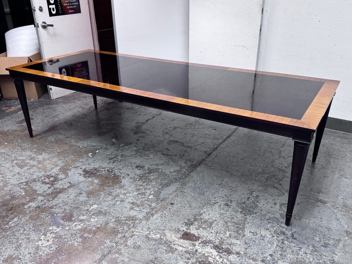 Larry Laslo for John Widdicomb Moderne Extension Dining Table - Thumbnail 12