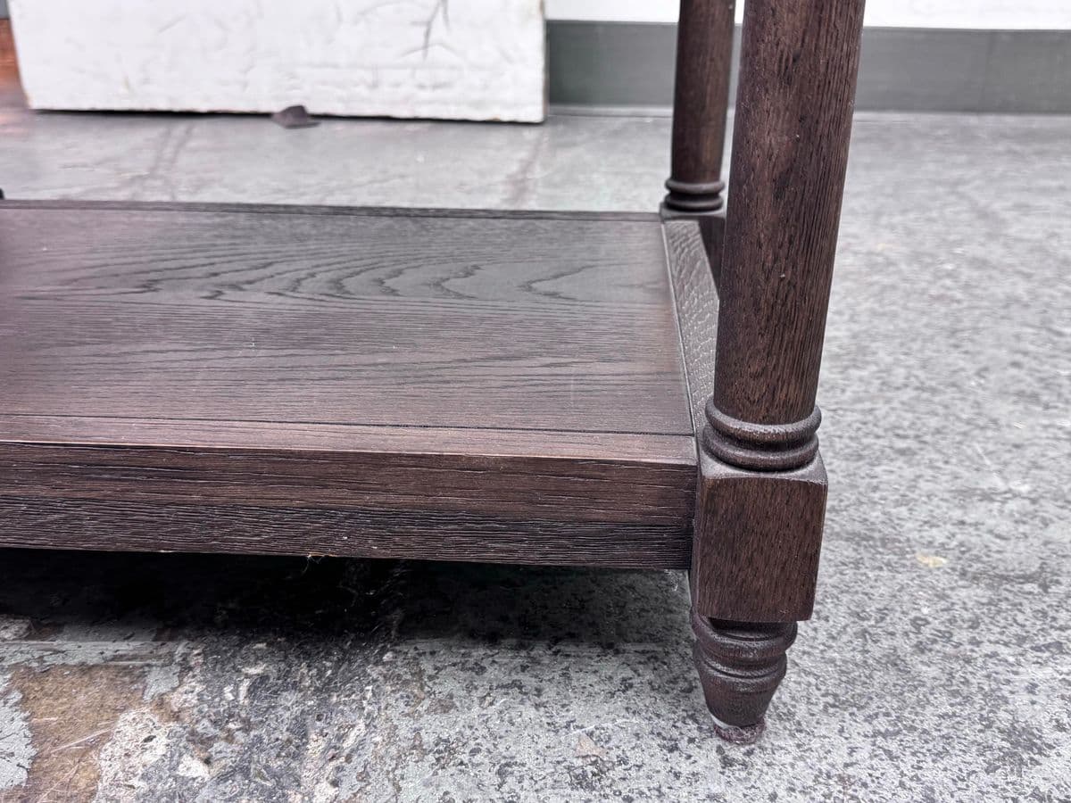Restoration Hardware Weathered Oak Wood Etagere - Thumbnail 5