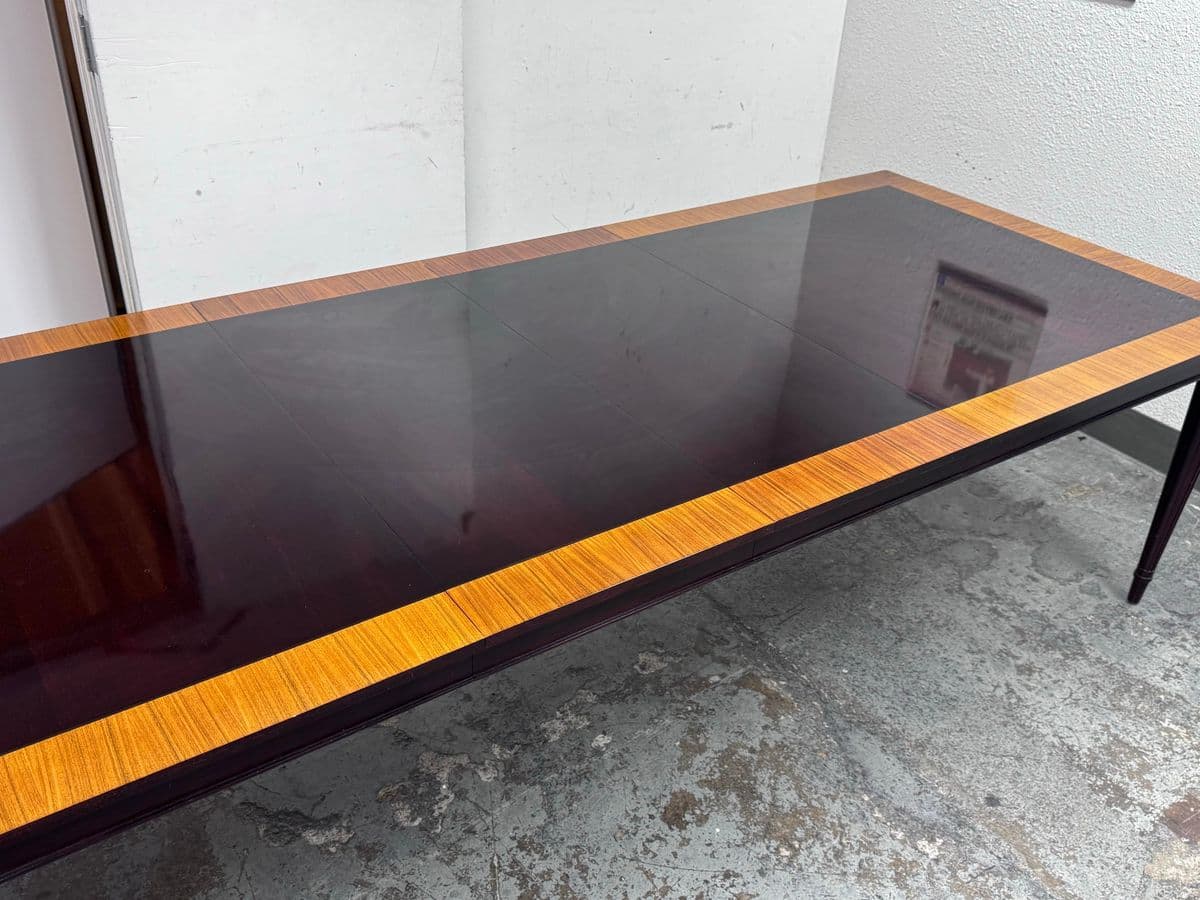 Larry Laslo for John Widdicomb Moderne Extension Dining Table - Thumbnail 11