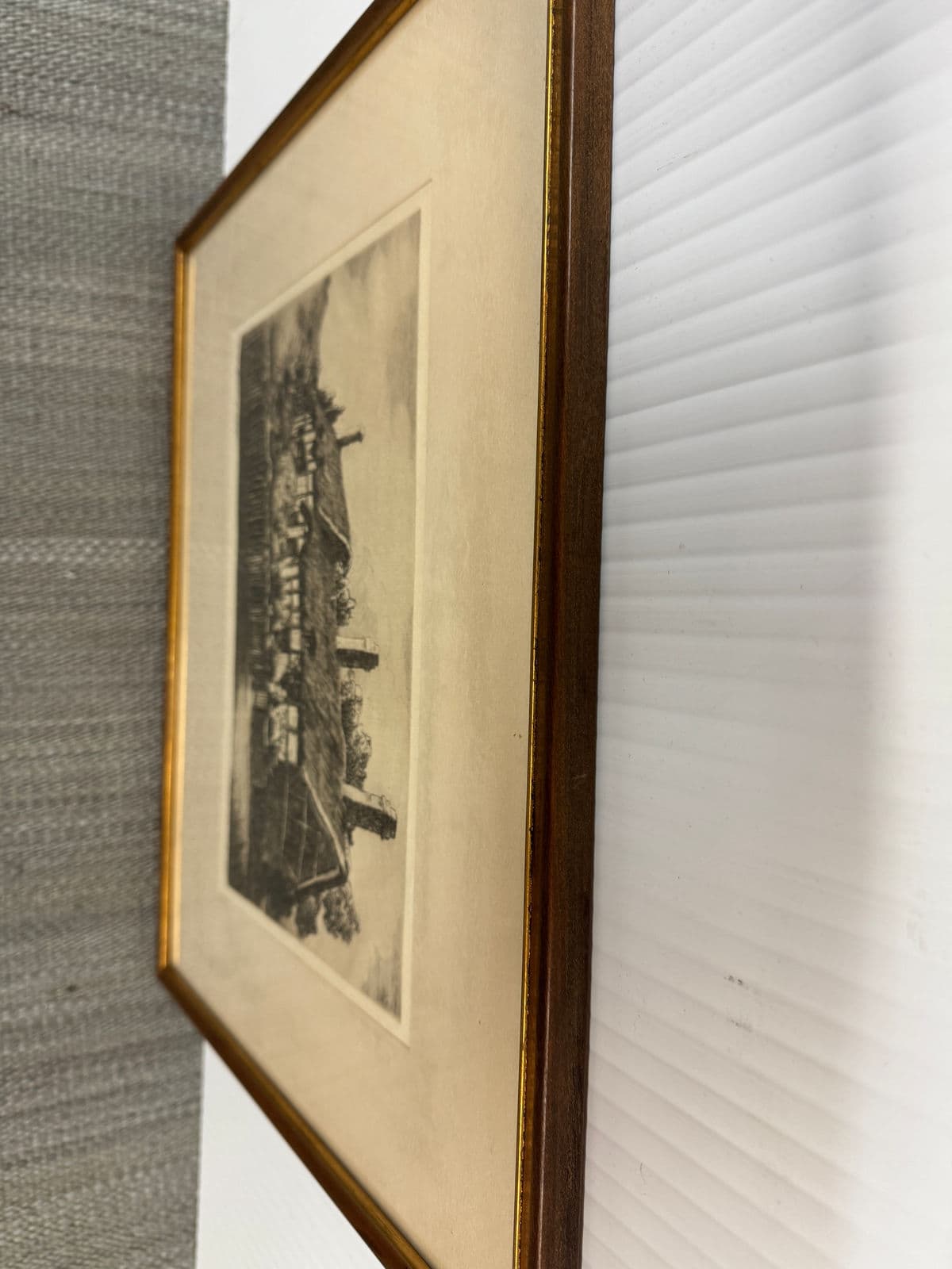 Cecil Forbes for Dickens' Old Curiosity Shop Anne Hathaway's Cottage Etching, Signed - Thumbnail 6