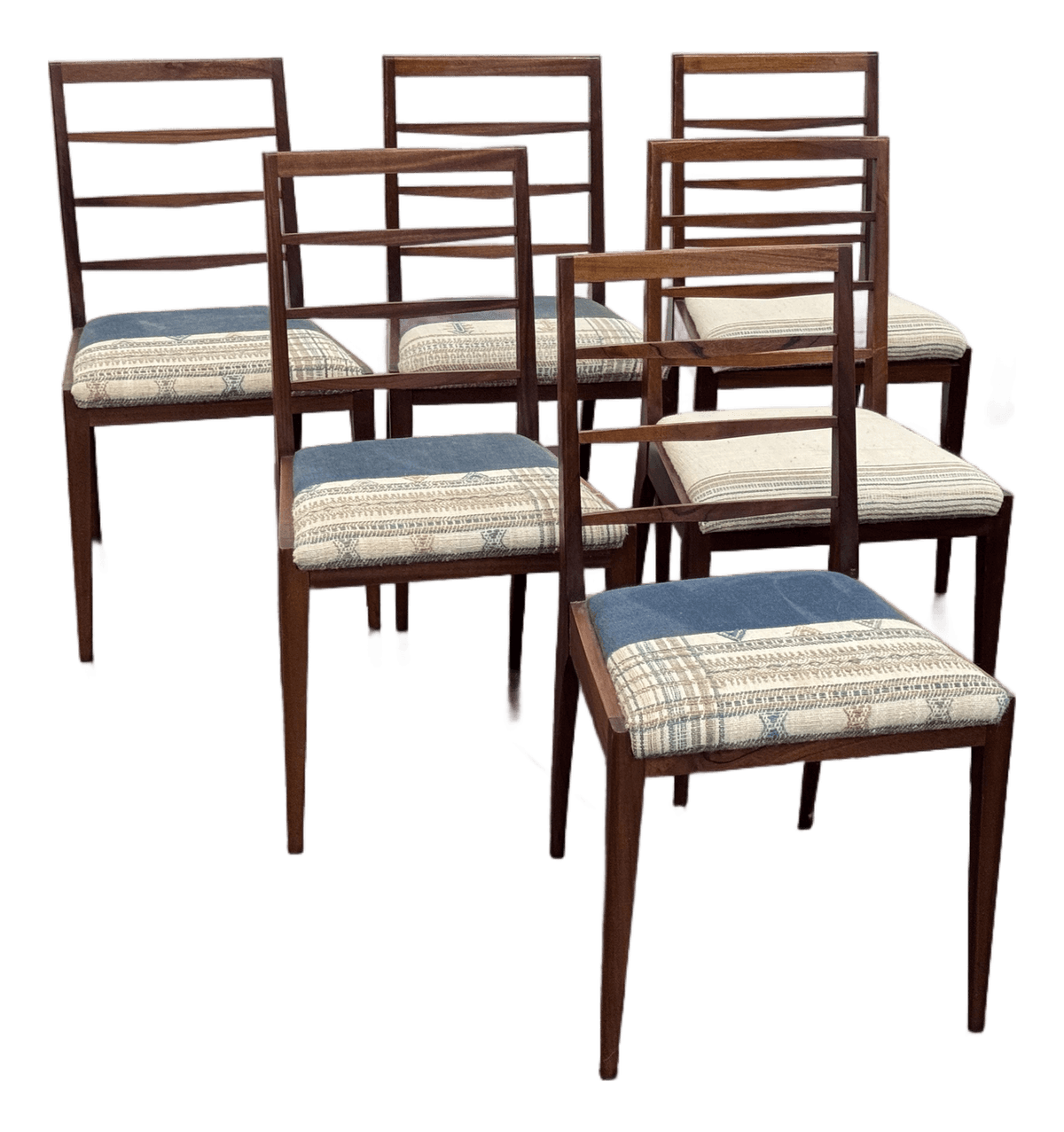 Mid 20th Century A. H. McIntosh Dunvegan Dining Chairs, Set of Six - Thumbnail 2